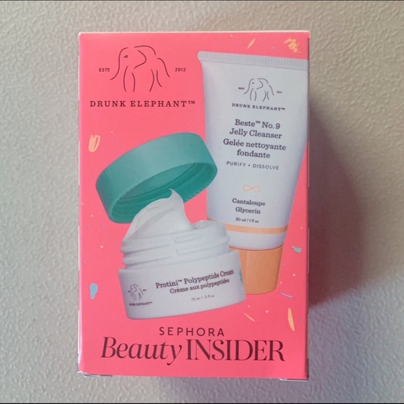 🆕 Drunk Elephant Peptides + Cleanser Travel Set - Picture 7 of 7